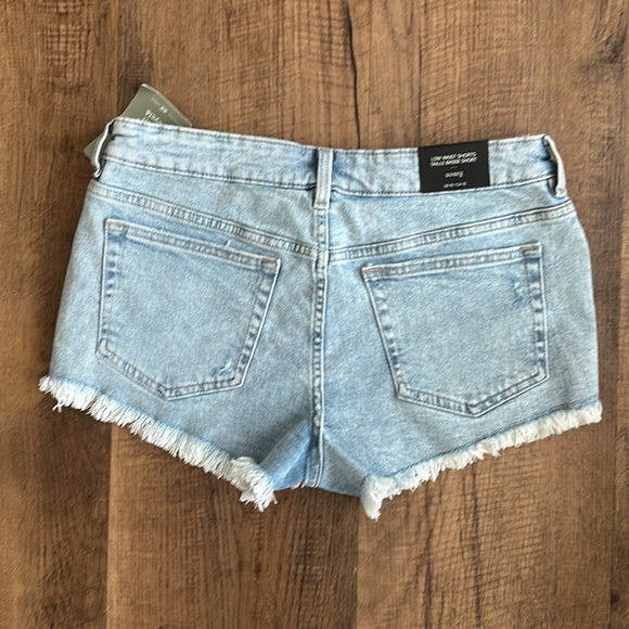 NWT Divided H&M low waist shorts Taille basse short size 10 cut off denim shorts - Picture 9 of 11